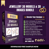 Jewellery 3D Models & 3D Images Bundle