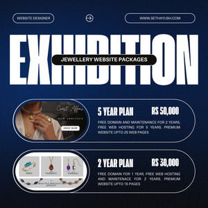Jewellery Exhibition Website Development & Designing