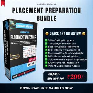 Placement Preparation Bundle